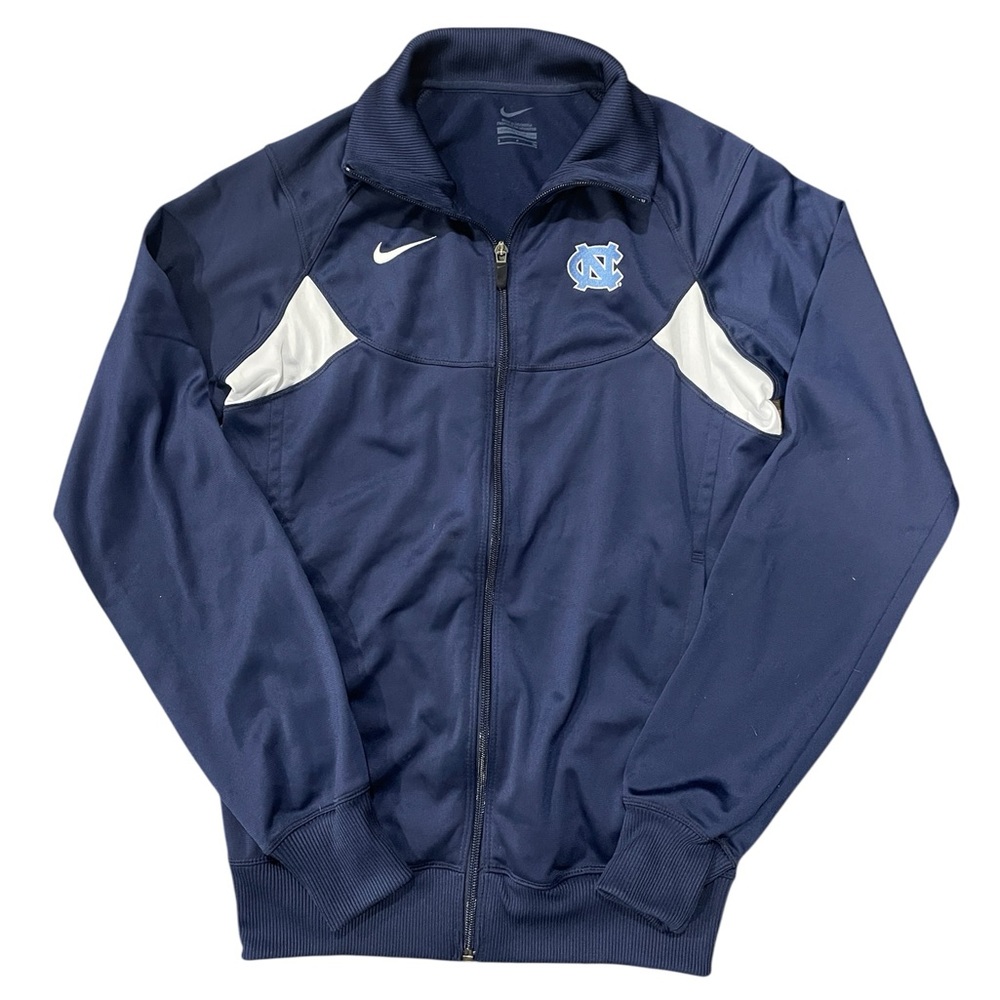 North Carolina Tar Heels Full Zip Track Jacket Women’s Small Blue and White